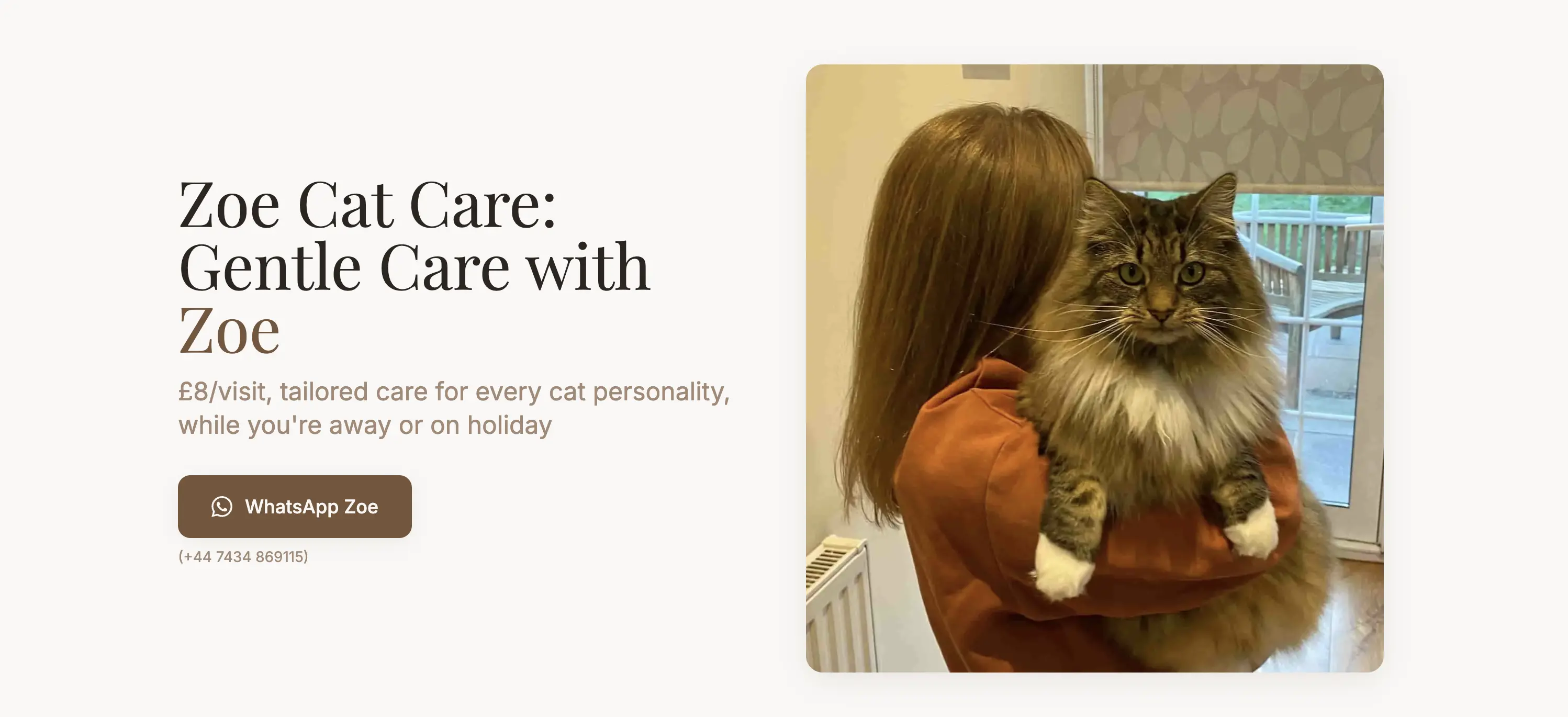 Zoe Cat Care